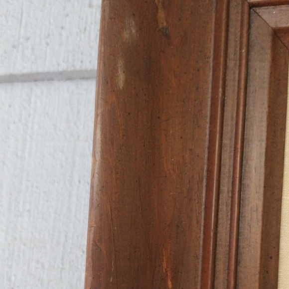 Vintage Landscape Painting with Frame - Picture 7 of 9